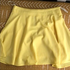 Yellow skirt